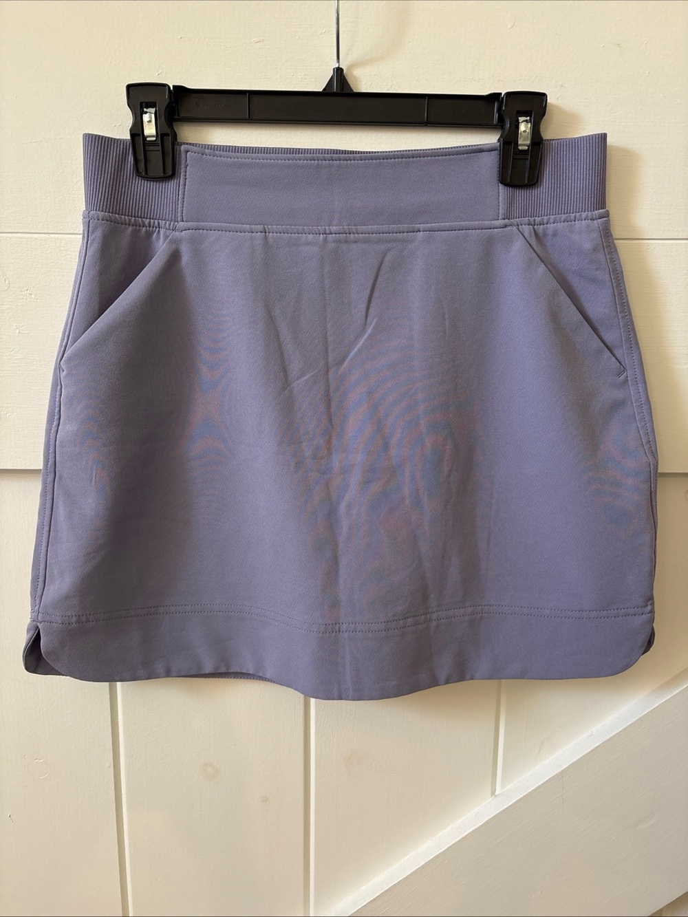 32 Degrees Cool Purple Skort Skirt Size Small Elastic Waist Side Pockets Active